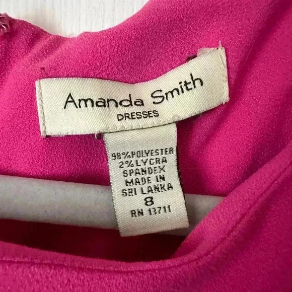 Amanda Smith Pink Sleeveless Dress - Picture 4 of 5